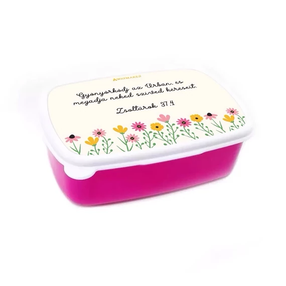 Gyönyörködj az Úrban – uzsonnás doboz