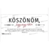 Kép 4/4 - Bögre – Köszönöm – piros fül és belső