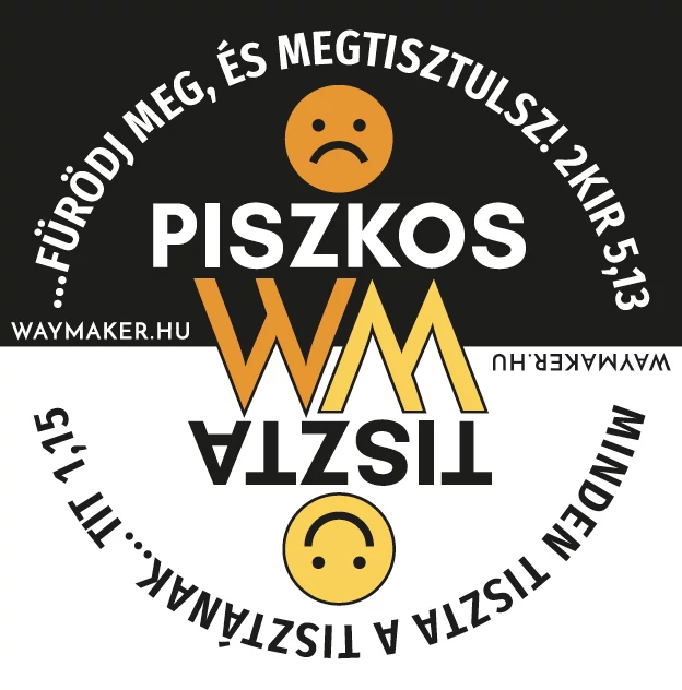Tiszta/piszkos – Mosogatógép-mágnes