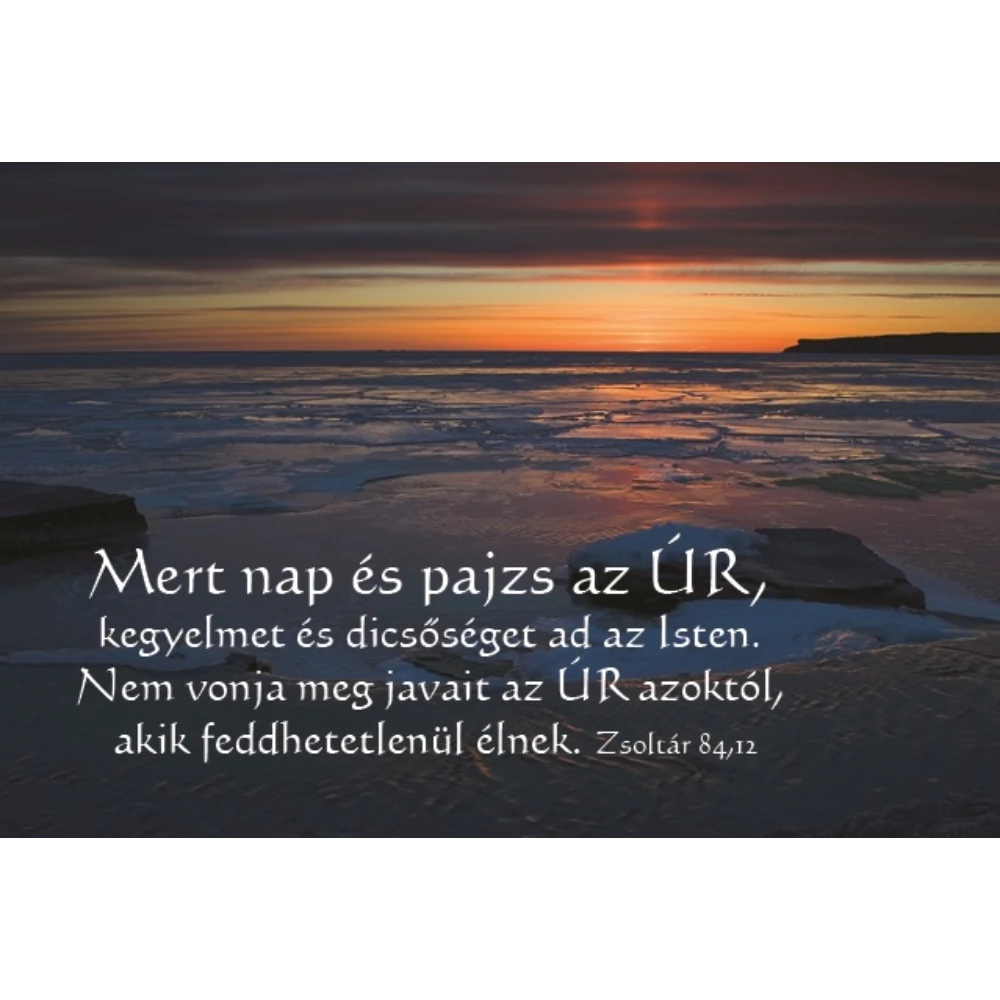 Mert nap és pajzs az Úr... – Minikártya csomag (T85)