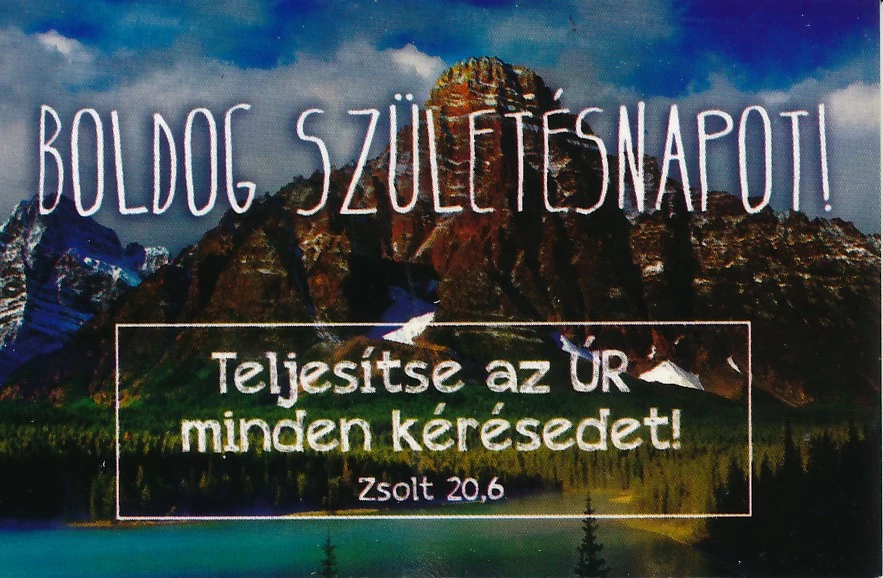 Teljesítse az Úr minden kérésedet! (születésnap) – Minikártya csomag (T89)