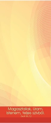 Magasztallak, Uram... – Jegyzettömb, kicsi