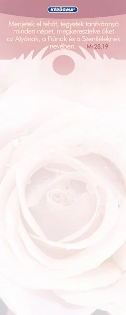 Menjetek el tehát, tegyetek tanítvánnyá minden népet... – Jegyzettömb, kicsi