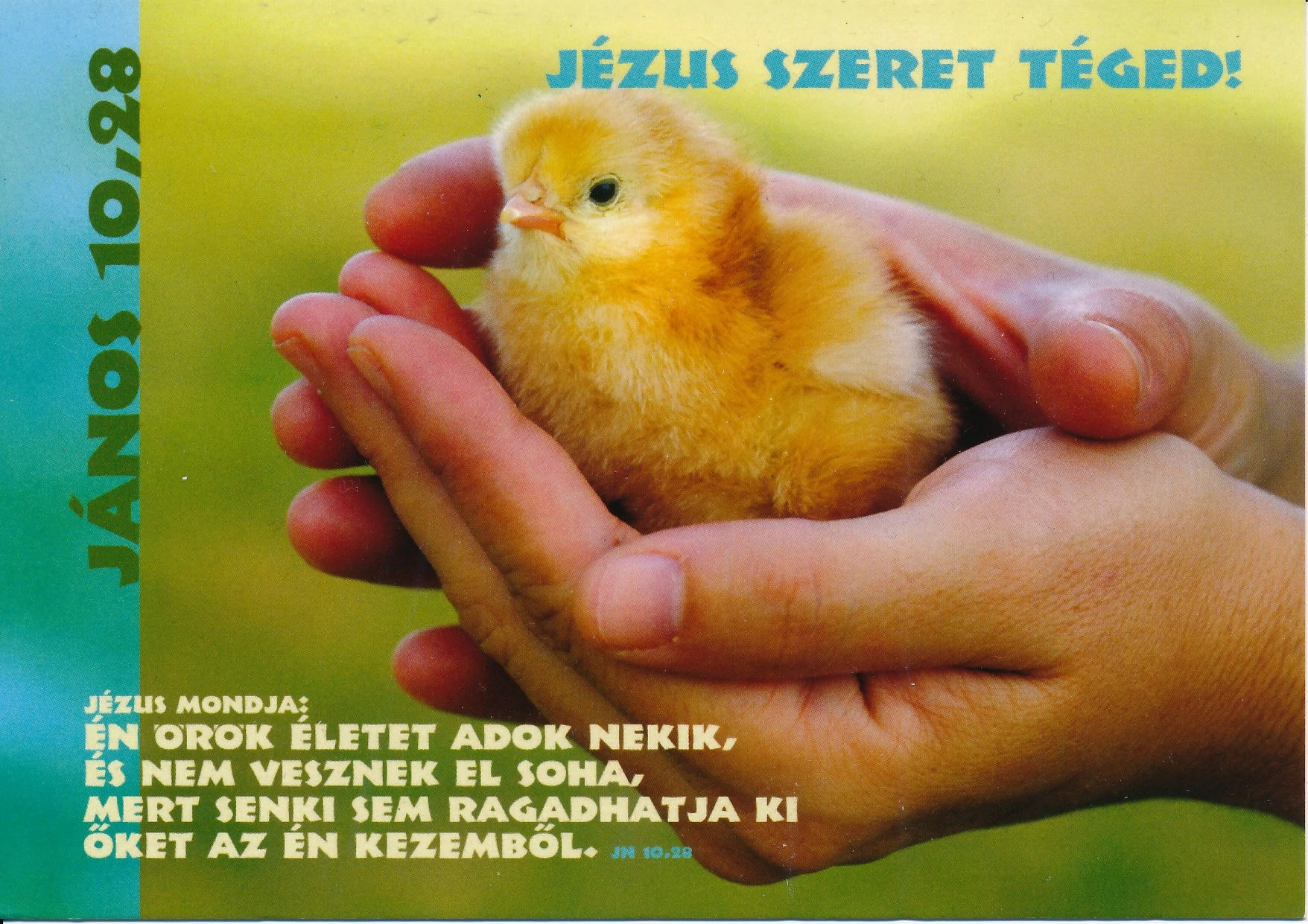 Én örök életet adok nekik... – Képeslap csomag (KE-T08)