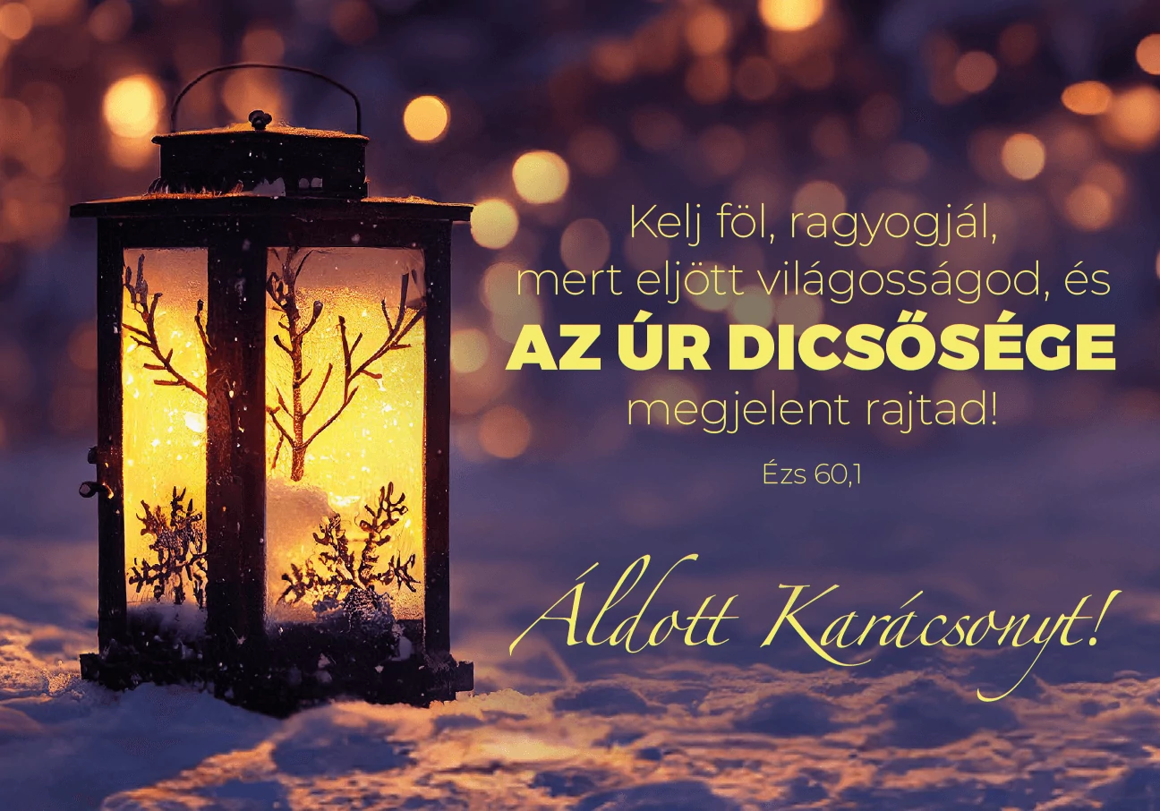 Kelj föl, ragyogjál... – Karácsonyi képeslap csomag