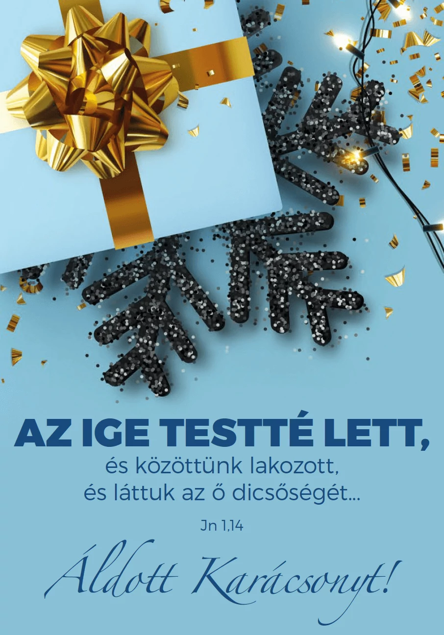 Az Ige testté lett... – Karácsonyi képeslap csomag