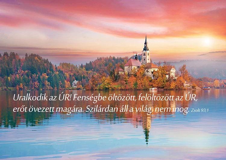Uralkodik az Úr! Fenségbe öltözött... – Képeslap csomag (KE-V5)