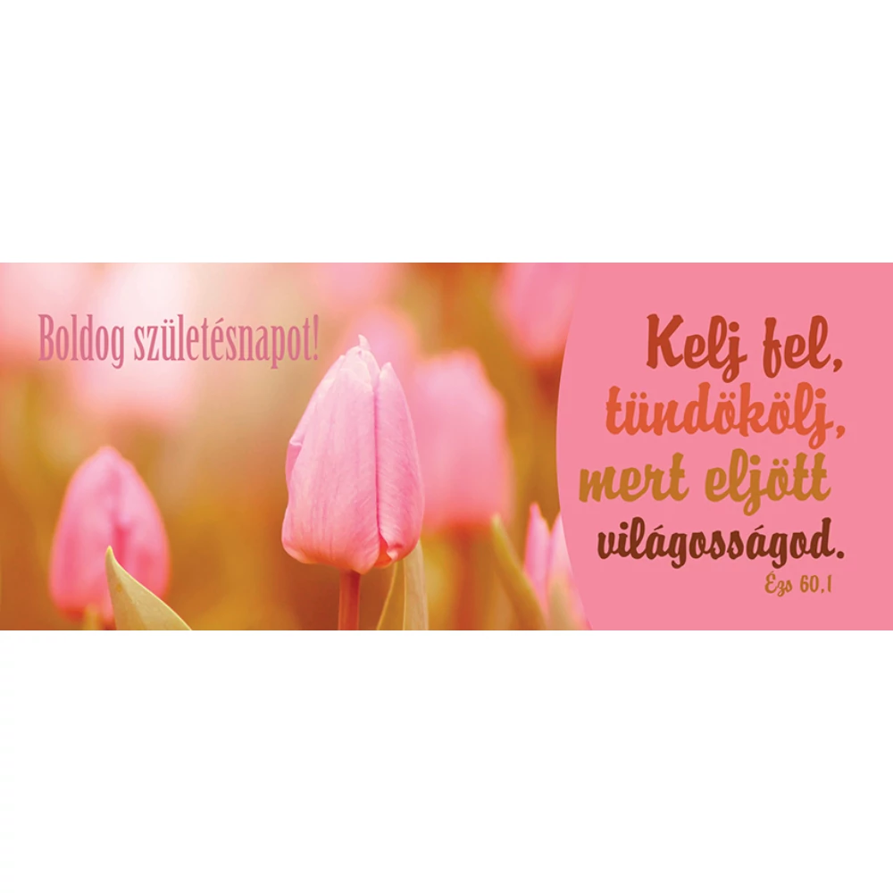 Kelj fel, tündökölj... (születésnap) – Könyvjelző csomag (KJ-I07)