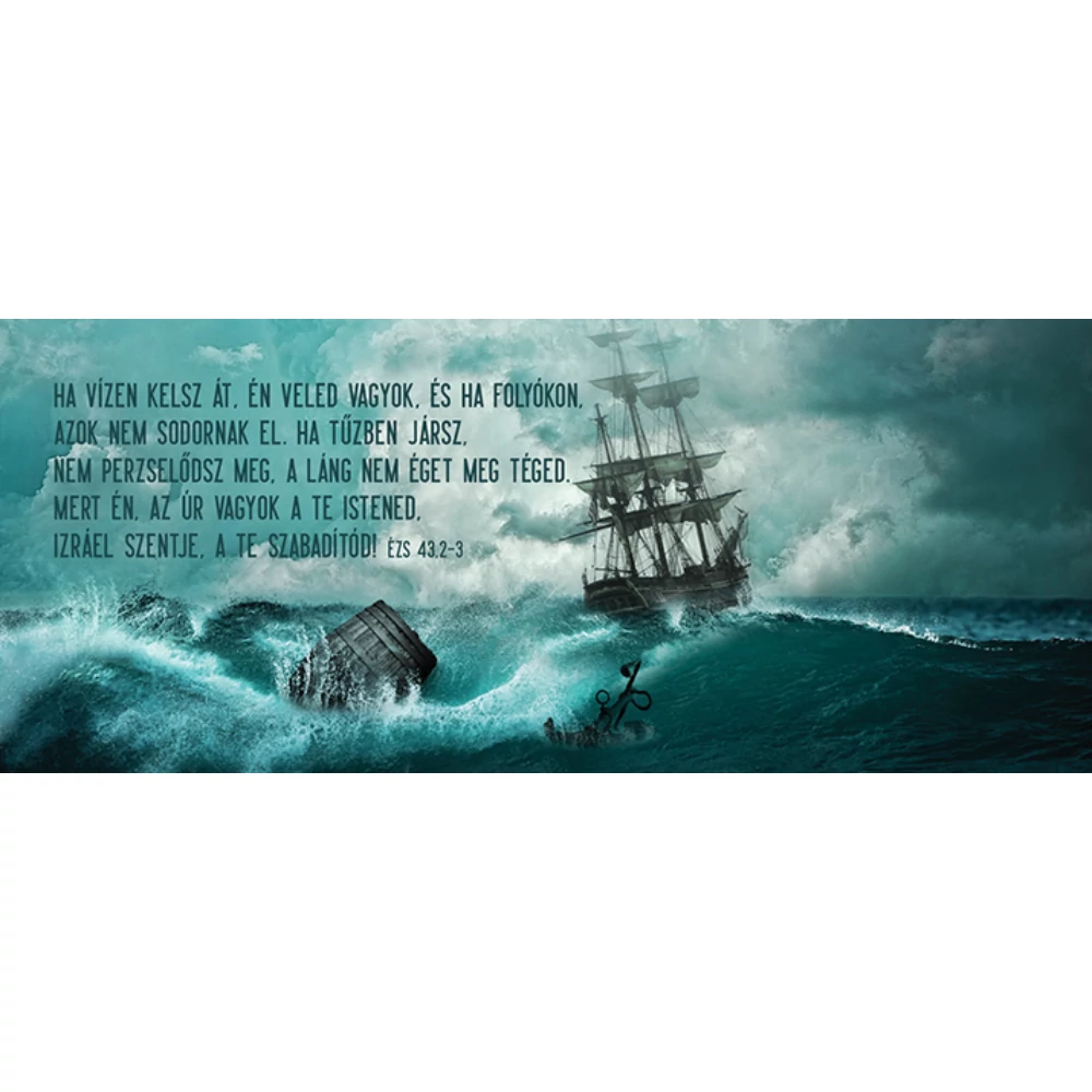 Ha vizen kelsz át, én veled vagyok... – Könyvjelző csomag (KJ-K17)