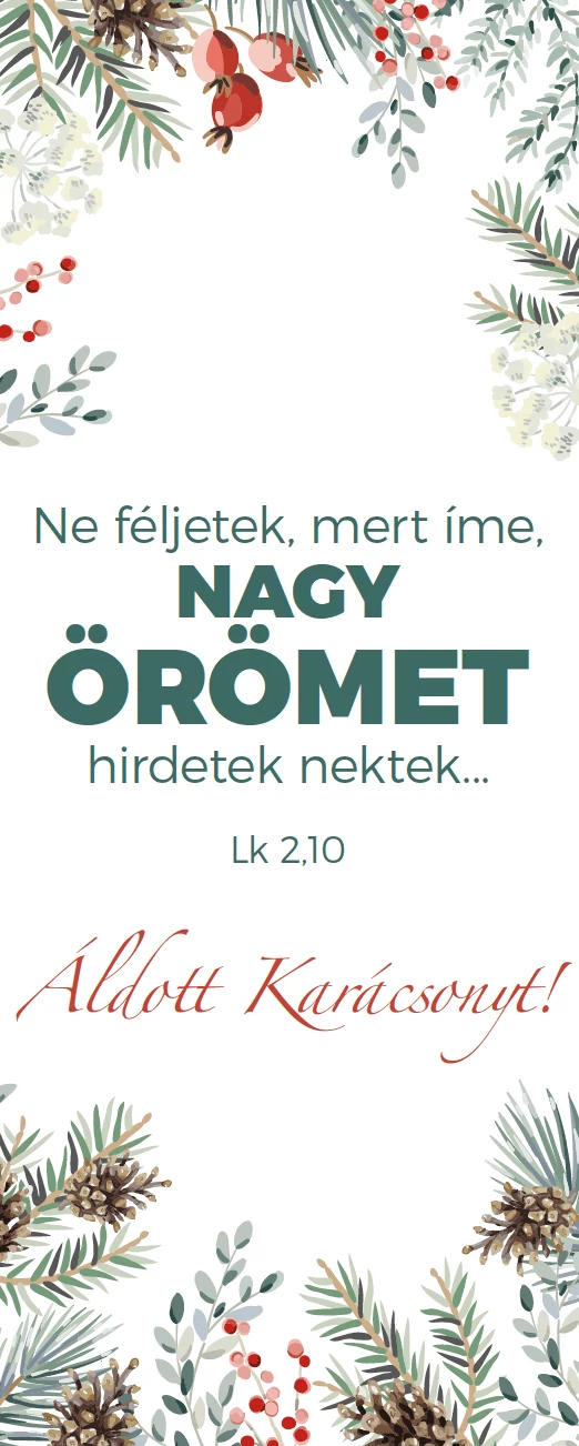 Ne féljetek... – Karácsonyi könyvjelző csomag