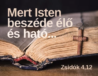 Mert Isten beszéde élő és ható... – Kulcstartó
