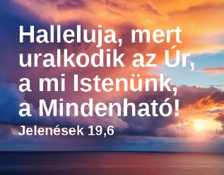 Halleluja, mert uralkodik az Úr... – Kulcstartó