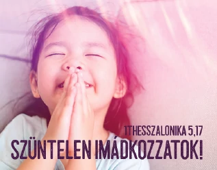 Szüntelen imádkozzatok! – Kulcstartó