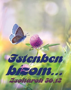 Istenben bízom... – Kulcstartó