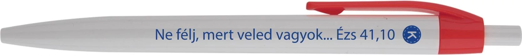 Ne félj, mert veled vagyok. – Golyóstoll, piros