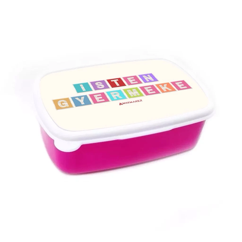 Isten gyermeke – uzsonnás doboz