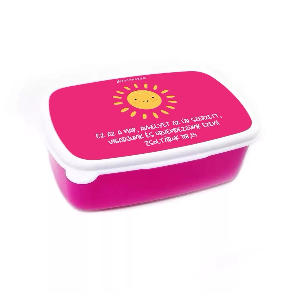 Ez az a nap – uzsonnás doboz